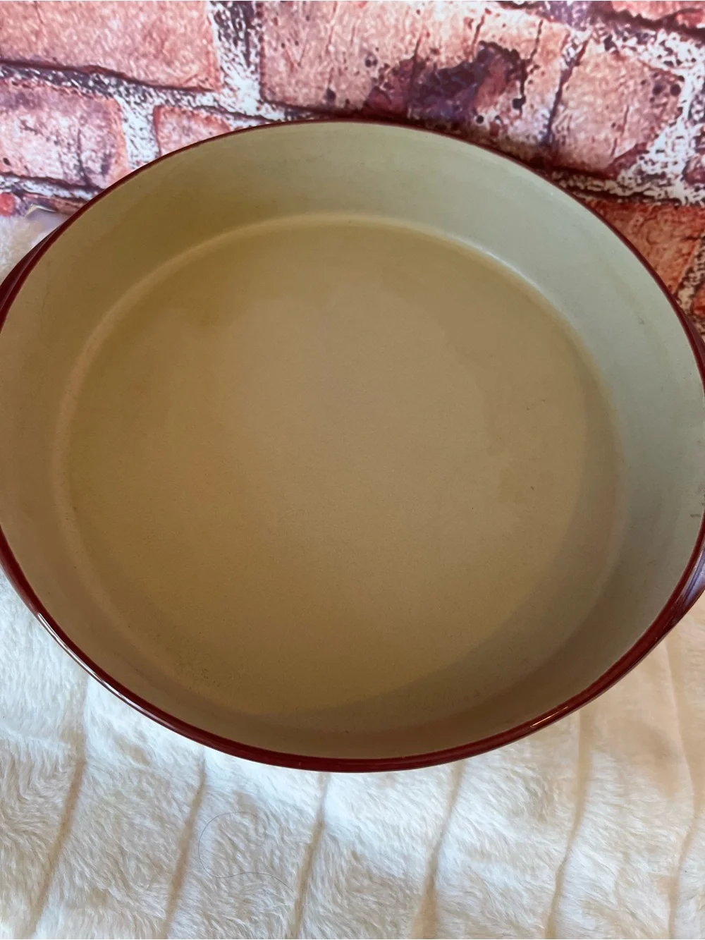 Pampered Chef Family Heritage Cranberry Deep Dish Baker 2102